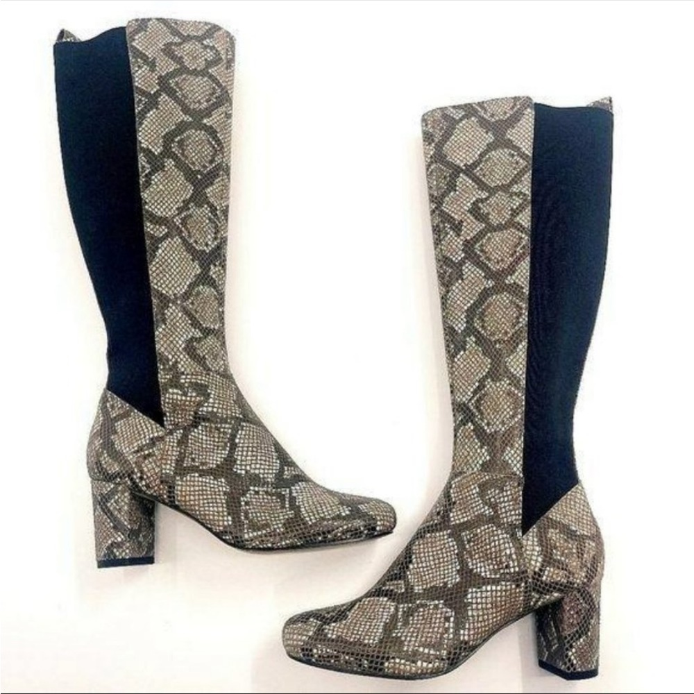 Donald Pliner Parley Python Print Tall Boot size 6. NEW *free shipping*